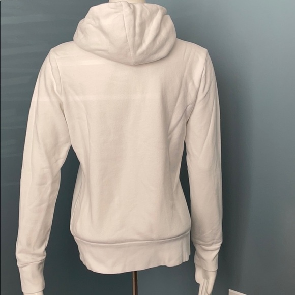 The North Face pullover sweatshirt hoodie white SM - Picture 3 of 5